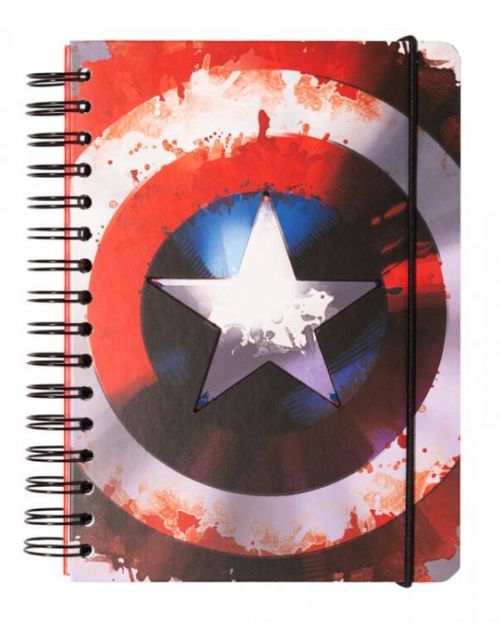 GRUPO ERIK Marvel - Captain America Zápisník
