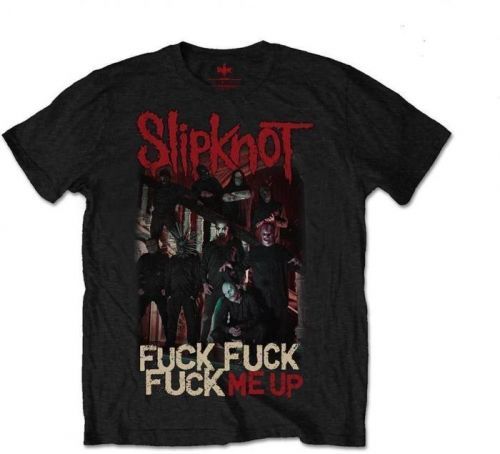 Slipknot Unisex Tee Fuck Me Up (Back Print) S