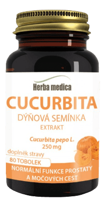 Herba medica Cucurbita Dýňová semínka extrakt 250mg, 80 měkkých tobolek