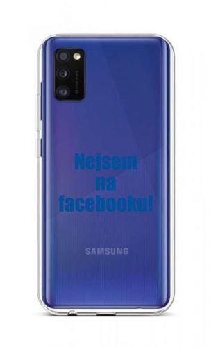 Kryt TopQ Samsung A41 silikon Nejsem na Facebooku 51409
