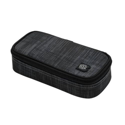 Studentský penál BAGMASTER CASE DIGITAL 20 E BLACK/GRAY, moderní, design