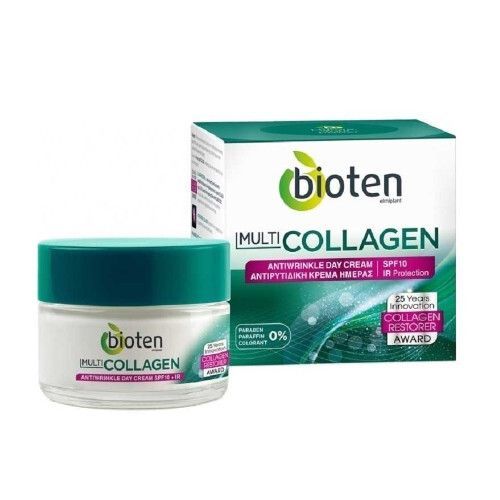 bioten Denní krém proti vráskám Multi Collagen SPF 10 (Antiwrinkle Day Cream) 50 ml