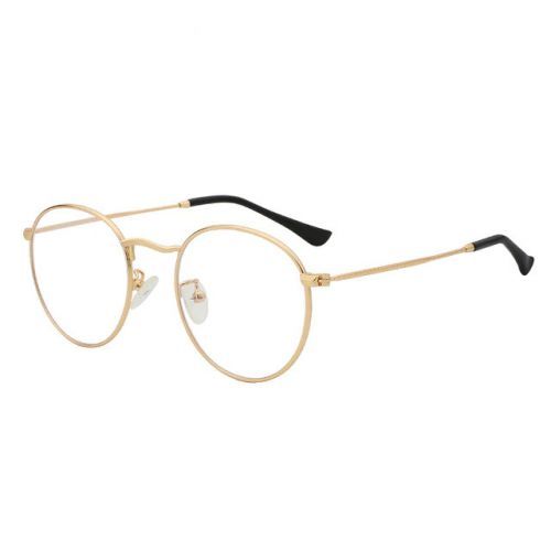 Brýle s čirými skly Curda zlaté