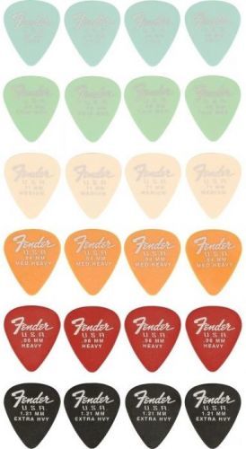 Fender Dura-Tone 351 Picks 24 Mix