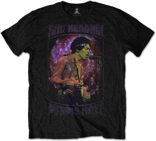 Jimi Hendrix Unisex Tee Purple Haze Frame M