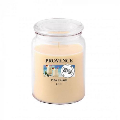 PROVENCE Svíčka ve skle s víčkem 510 g, PINA COLADA