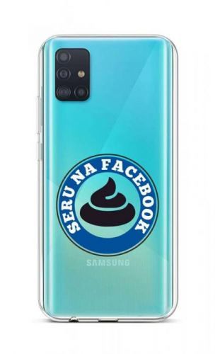 Kryt TopQ Samsung A51 silikon Facebook 51413
