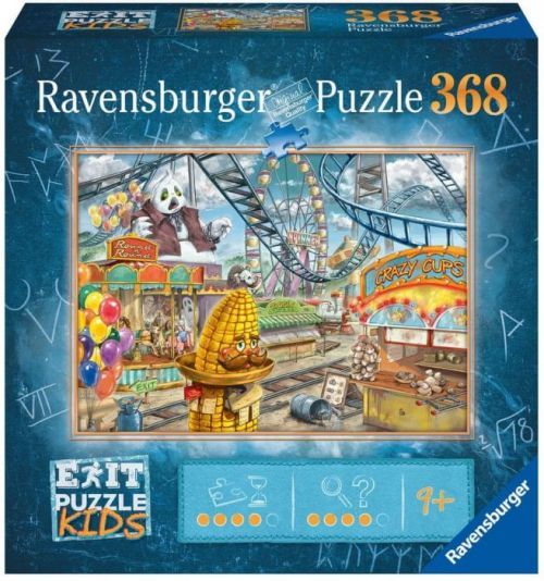 Ravensburger Puzzle 129263 Exit KIDS: Zábavní park 368 dílků