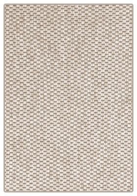 Vopi koberce Kusový koberec Nature světle béžový - 50x80 cm Béžová
