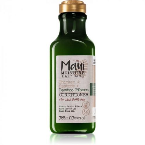 Maui Moisture Thicken & Restore + Bamboo Fibers posilující kondicionér pro křehké vlasy 385 ml