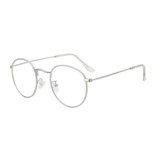 Brýle s čirými skly Dilton stříbrné