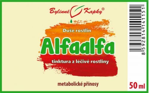 Alfaalfa - bylinné kapky (tinktura) 50 ml