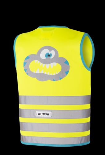 WOWOW - dětská reflexní vesta - Crazy Monster Jacket Yellow XS