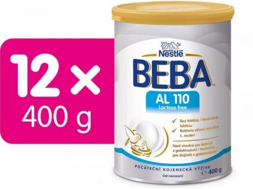 BEBA AL 110 Lactose free 12x 400 g