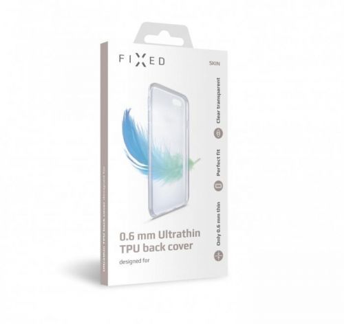 FIXED Skin Ultratenké silikonové pouzdro Apple iPhone 12 Max/12 Pro, čiré