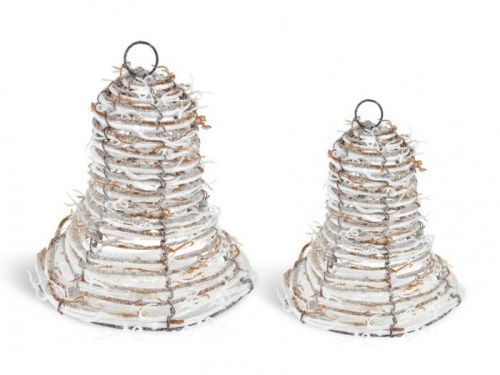 MFP 8885964 zvonek závěsný vánoční set 2ks 15cm + 20cm FJ218231NB