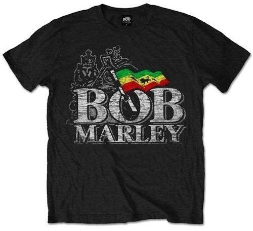 Bob Marley Unisex Tee Distressed Logo M