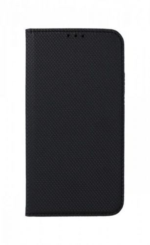 Pouzdro TopQ iPhone 11 Smart Magnet knížkové černé 51330