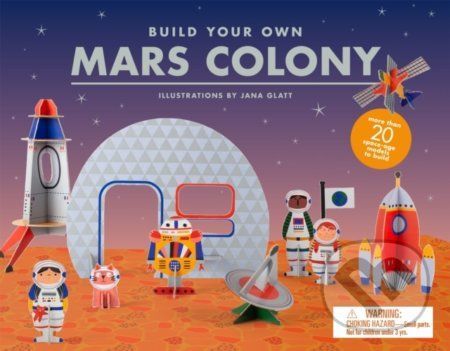 Build Your Own Mars Colony: Magma for Laurence King - Jana Glatt (ilustrácie)