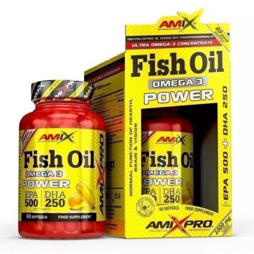 Amix Fish Oil Omega 3 Power 60 kapslí