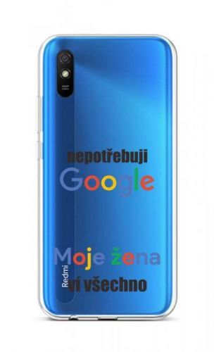 Kryt TopQ Xiaomi Redmi 9A silikon Google 51388