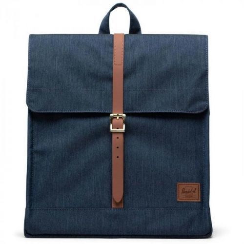 batoh HERSCHEL - City Mid-Volume Indigo Denim Crosshatch (03537) velikost: OS