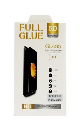 Tvrzené sklo FullGlue na Xiaomi Redmi Note 9 PRO 5D černé 51416