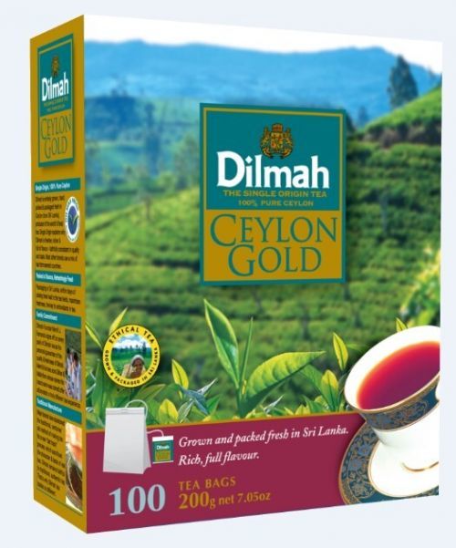 Dilmah Čaj černý Ceylon Gold 100 ks