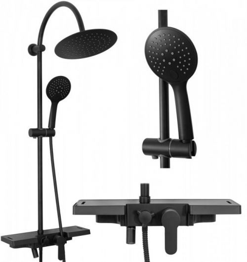 Sprchový set Rea Vigo černý 4216