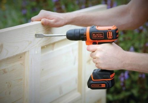 Black+Decker BDCDD12 Aku vrtačka 10,8 V / 1,5 Ah Li-Ion