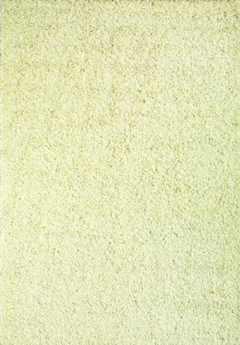 Mujkoberec.cz Kusový koberec Efor Shaggy 2137 Cream - 80x150 cm Bílá