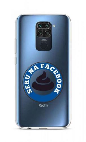 Kryt TopQ Xiaomi Redmi Note 9 silikon Facebook 51394
