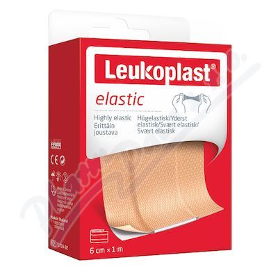 Leukoplast Elastic náplast pružná 6cmx1m - II. jakost