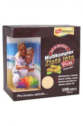 VitaHarmony MultiKomplex Zlatá léta PLUS 100tbl