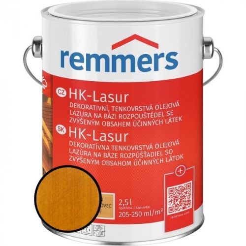 Lazura na dřevo Remmers HK Lasur kiefer 2,5 l