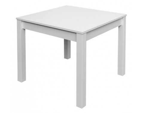Jídelní stůl David 80x80 cm, bílý