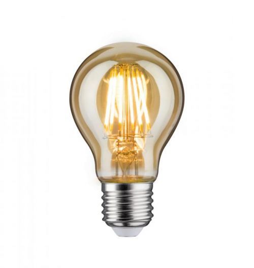 PAULMANN LED žárovka 6,5 W E27 zlatá zlaté světlo 287.15 28715