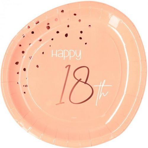 TALÍŘE  HB 18  Elegant Lush Blush 23cm