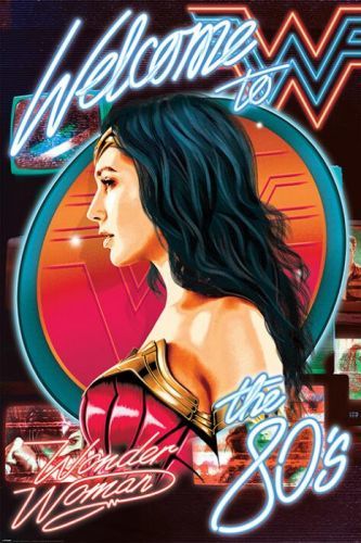 PYRAMID INTERNATIONAL Plakát, Obraz - Wonder Woman 1984 - Welcome To The 80s, (61 x 91,5 cm)