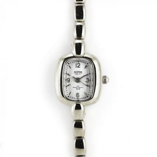 Jemné dámské hodinky stříbrné barvy..0429 170797 W02M.10657.A