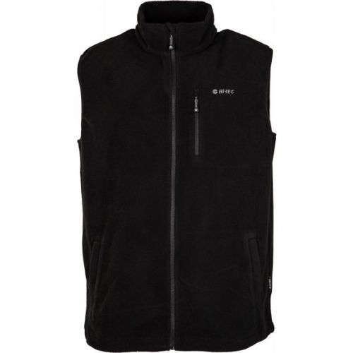 Hi-Tec HANTY FLEECE VEST černá M - Pánská fleecová vesta