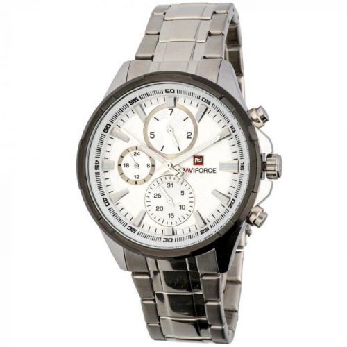 Moderní pánské hodinky s chronografem a ocelovým řemínkem..0616 170897 W01X.11008.A