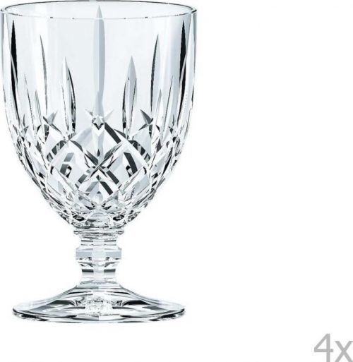 Sada 4 sklenic z křišťálového skla Nachtmann Noblesse Goblet Tall, 350 ml