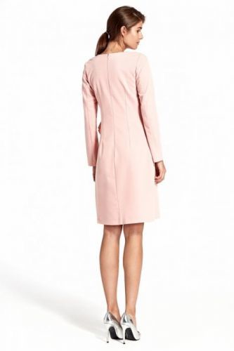 Společenské šaty S103 model 123860 Nife - 42 - růžová