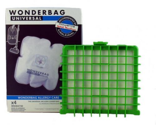 nipponcec.cz Originální sáčky ROWENTA Wonderbag  Allergy Care WB484740 4ks + HEPA filtr