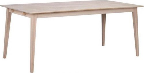 Matně lakovaný dubový jídelní stůl Rowico Mimi, délka 180 cm