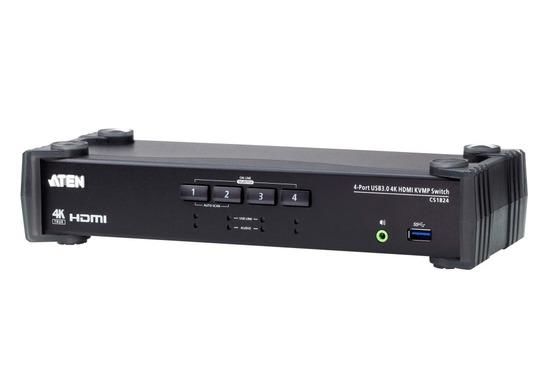 ATEN 4-Port USB 3.0 DisplayPort KVMP Switch, CS1824-AT-G