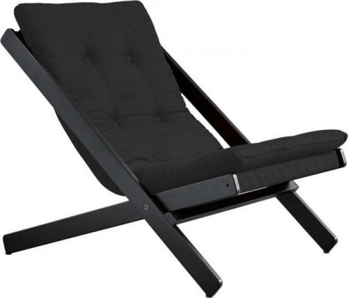 Skládací křeslo Karup Design Boogie Black/Dark Grey