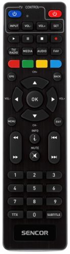 SENCOR univerzální ovladač k STB Sencor