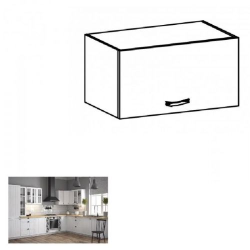 Horní skříňka PROVANCE G60KN bílá / sosna andersen Tempo Kondela